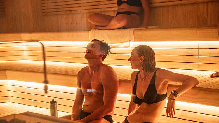 sauna at Xtra Clubs