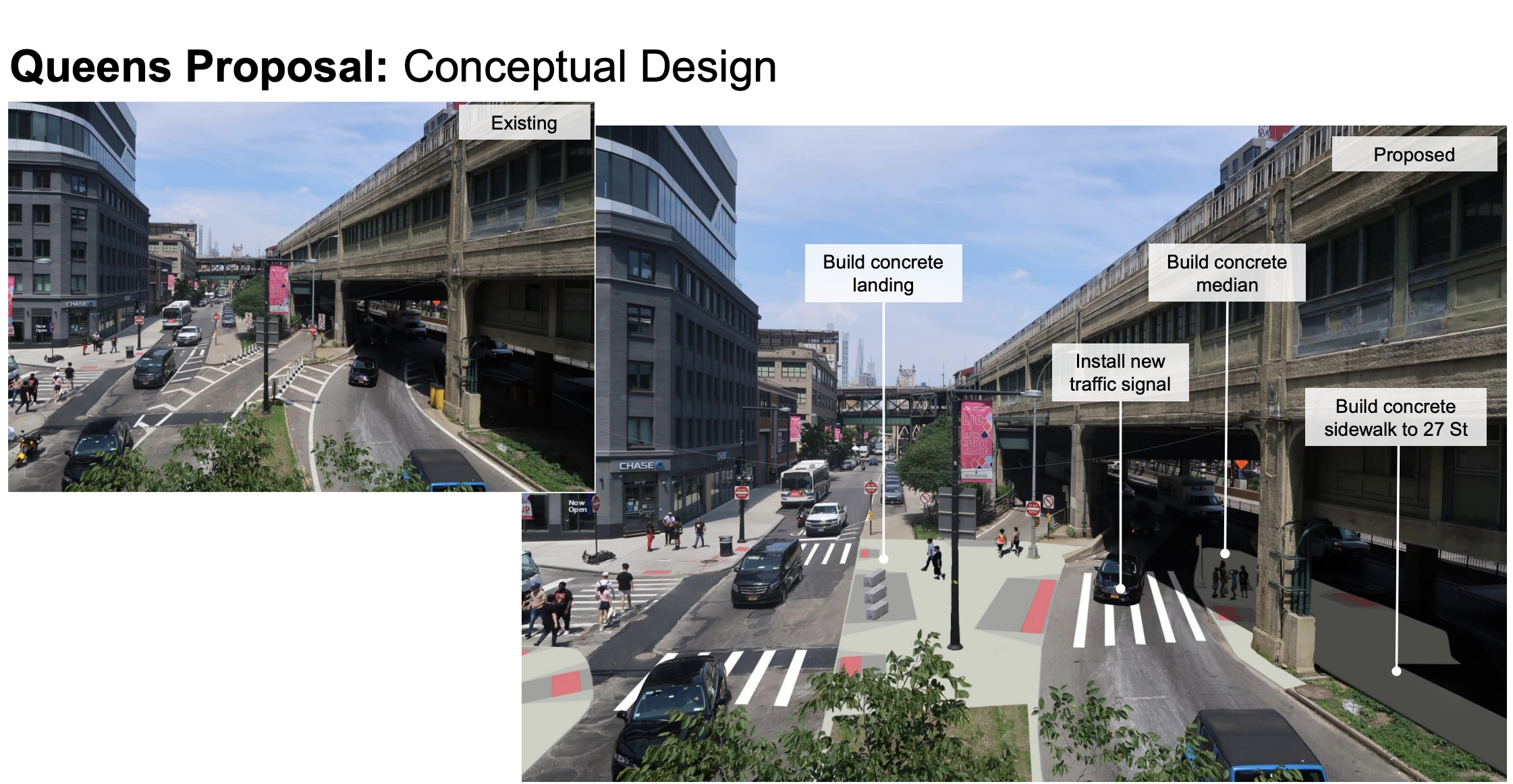 rendering of a crosswalk