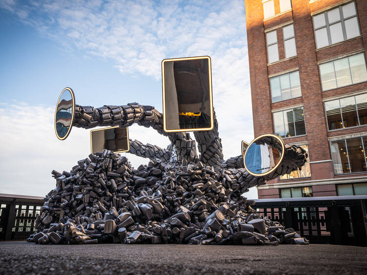 "Single Use Reflections" on the High Line