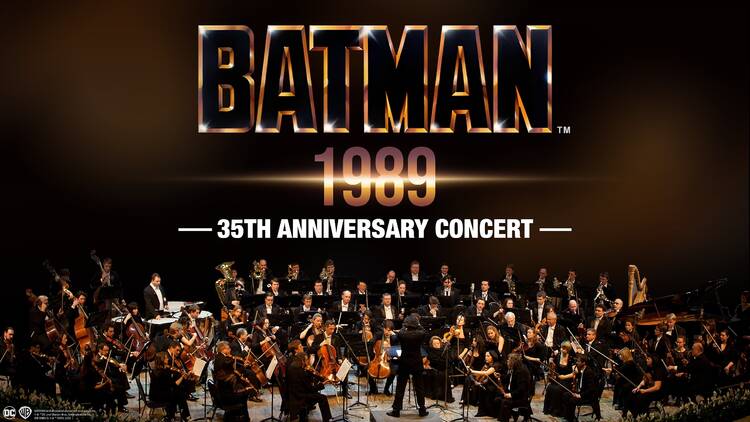 Batman 1989 in concert graphic
