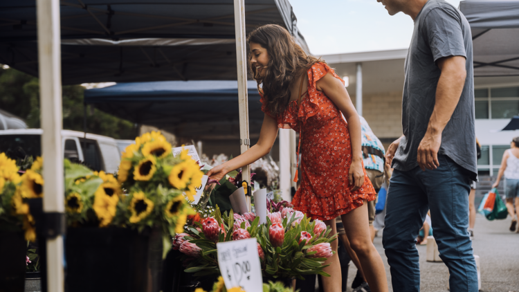 Browse the local farmers’ markets
