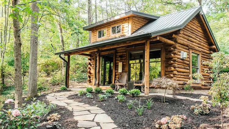 The intimate cabin in Middlebury