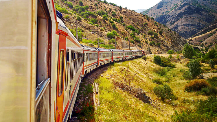Train in Türkiye