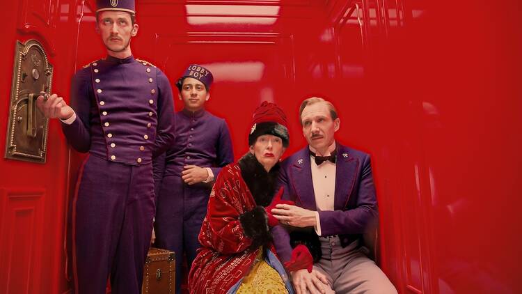 El gran hotel Budapest.