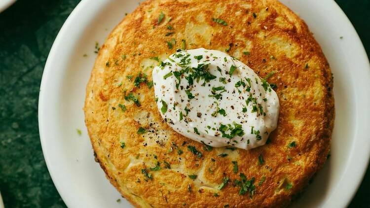 Tortilla de papas en Condarco