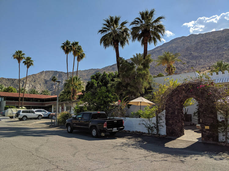 Admire the remarkable residential architecture across Palm Springs