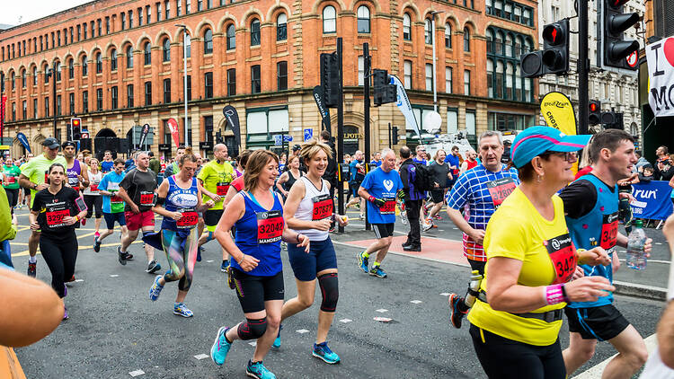 Manchester marathon, Manchester