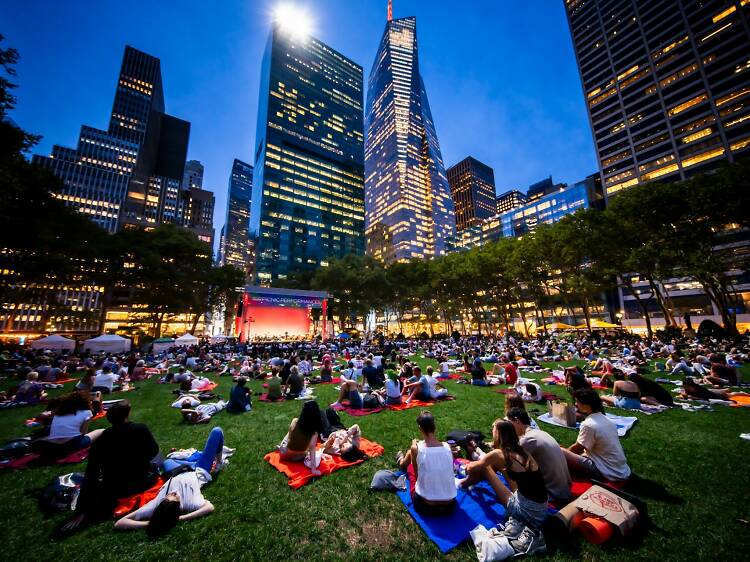 Bryant Park's Picnic Performances