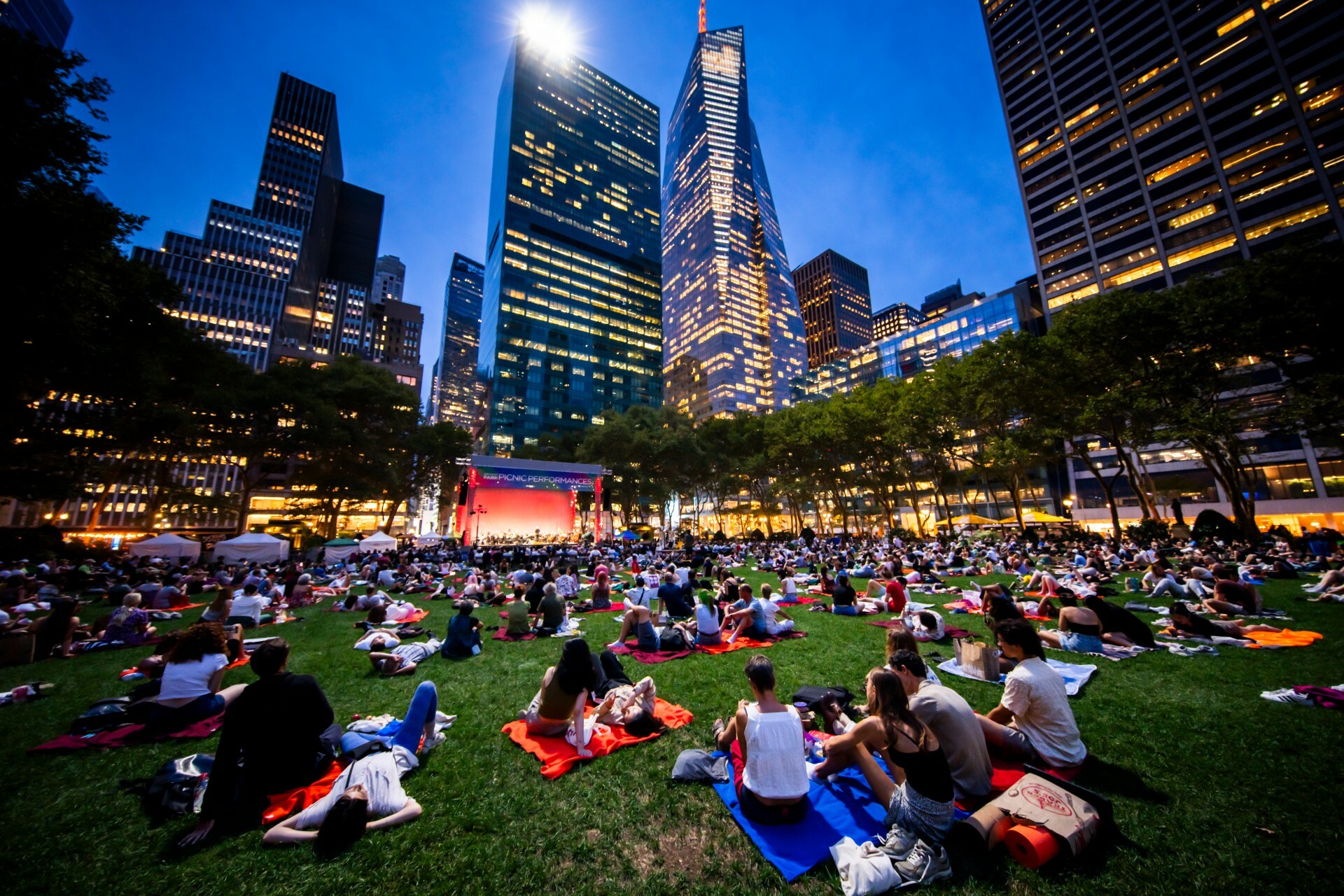 Here are all the free concerts you can catch at Bryant Park this summer