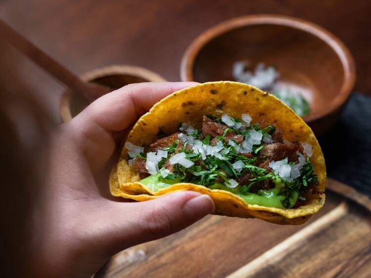 Taco omakase at Cariño