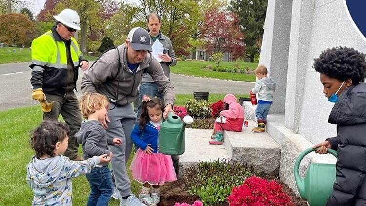 Earth Day at Woodlawn Cemetery