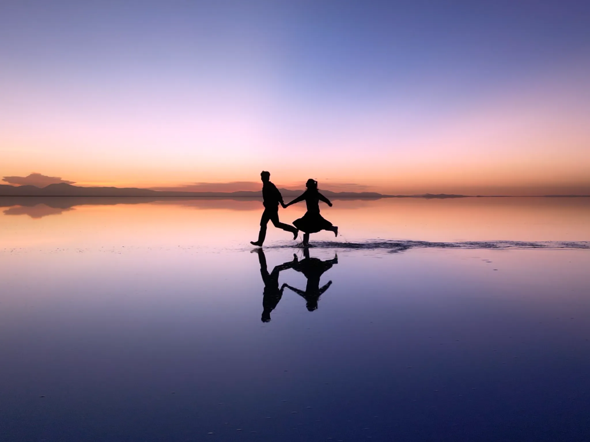 Ame and Dan in Bolivia