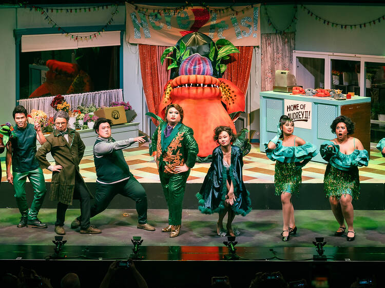 Sing’theatre’s Little Shop of Horrors delivers a gritty charm and stellar performances