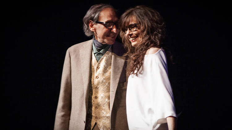 Alice y Franco Battiato (foto: Chiara Mirelli).