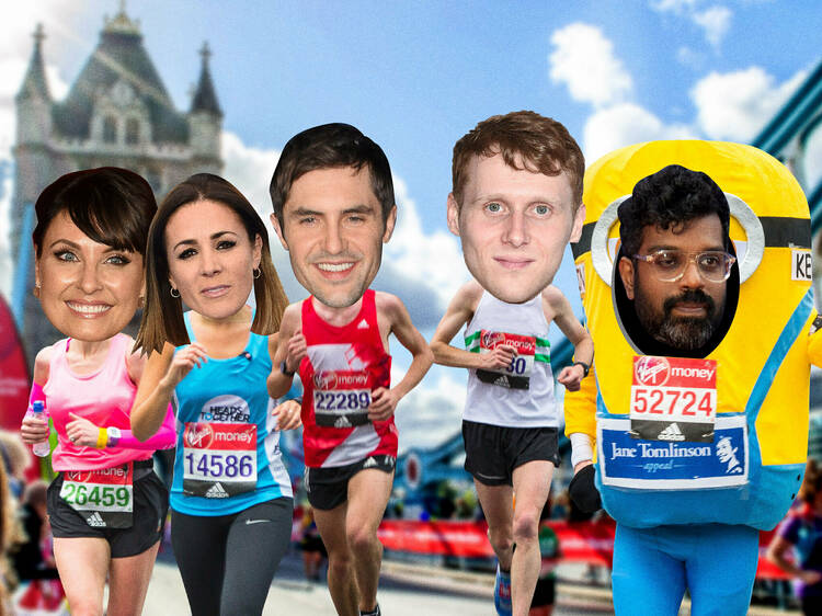 London Marathon 2024: How fast did celebrities run?