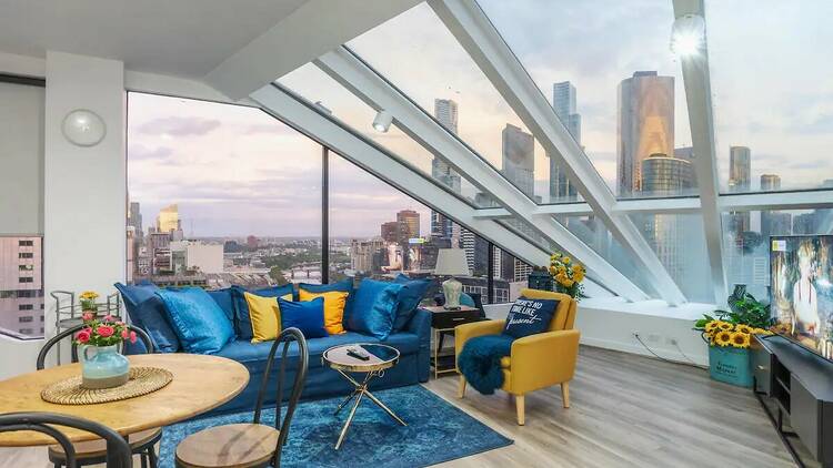 The spaceship penthouse in Melbourne