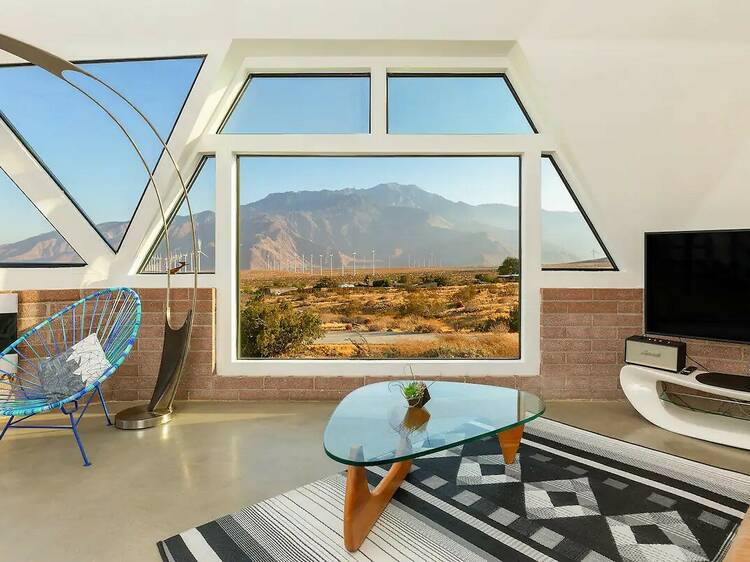 The geodesic dome in Palm Springs