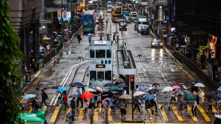Amber rain Hong Kong