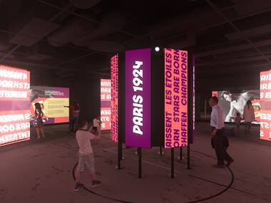 Journey into Paris 2024 at the Olympic Museum’s new exhibition Journey into Paris 2024 at the Olympic Museum’s new exhibition