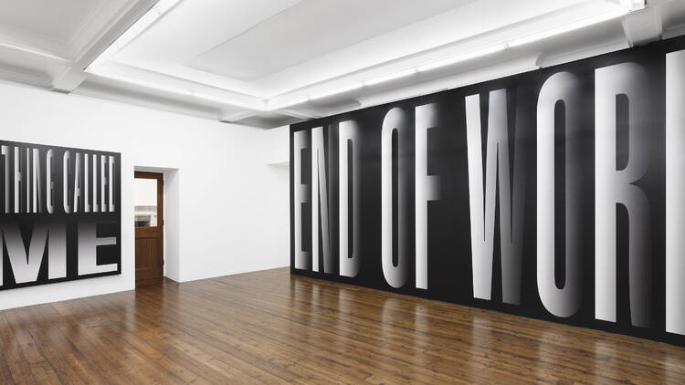 Barbara Kruger at Sprüth Magers, copyright the artist.
