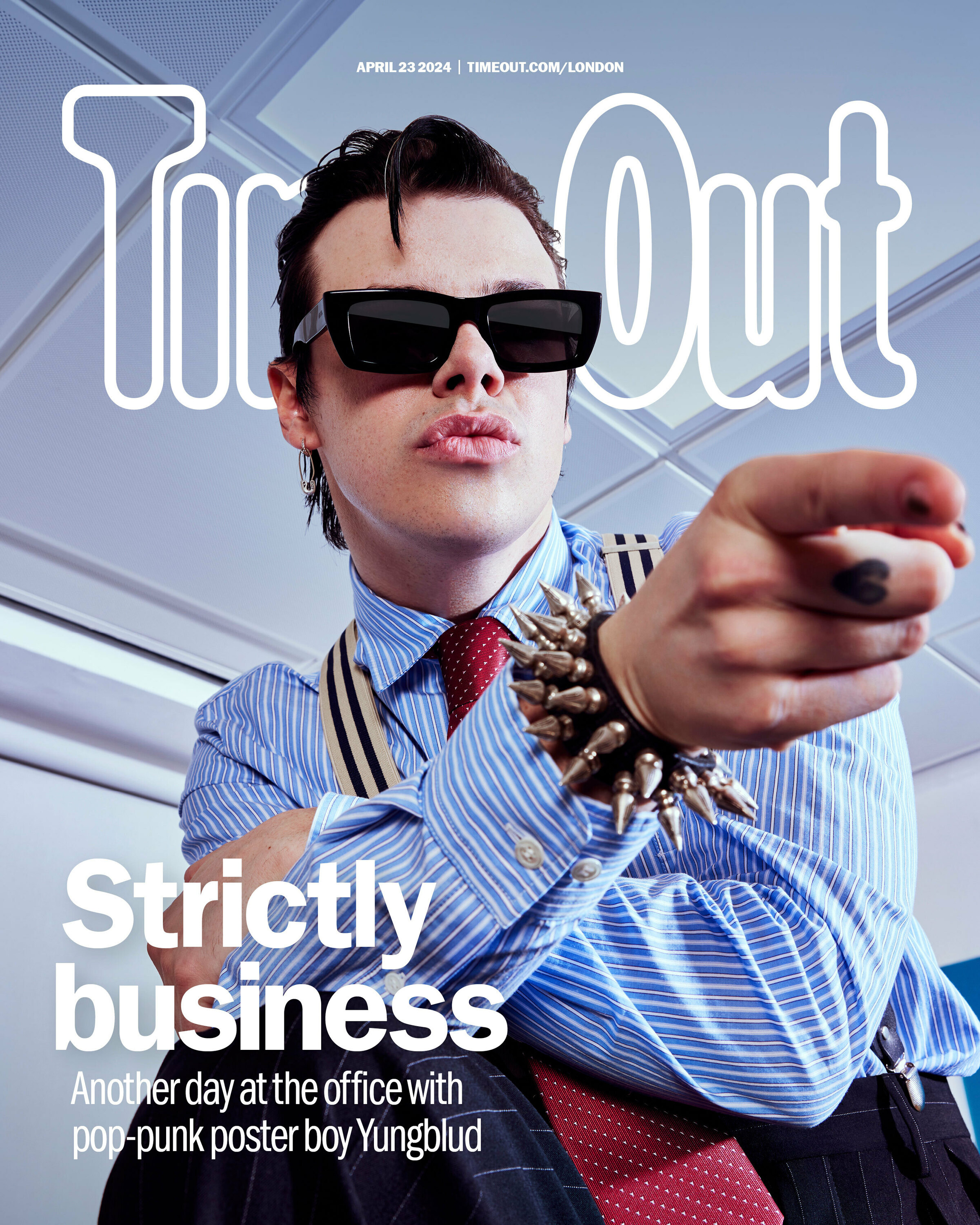 Yungblud on Time Out cover