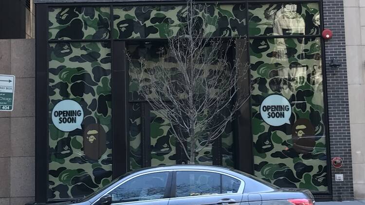 bape store exterior