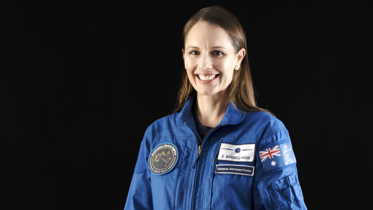 Portrait of Australian Space Agency astronaut: Katherine Bennell-Pegg