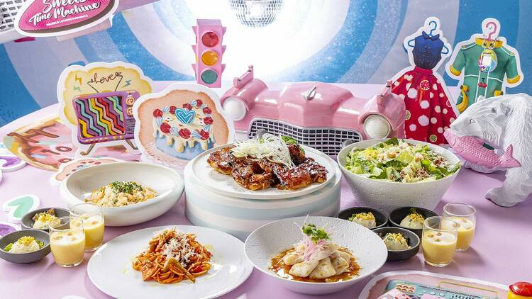 Hilton Tokyo 'Sweets Time Machine' dessert buffet