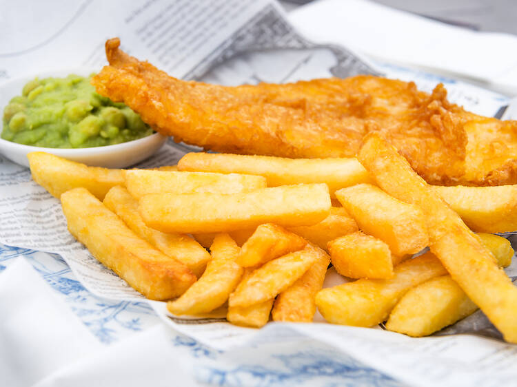 A London fish and chips shop has been named the best in the UK