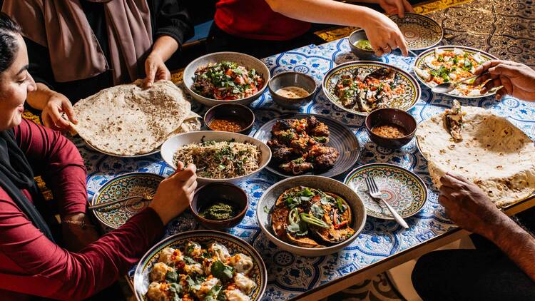 A delicious feast at Kabul Social