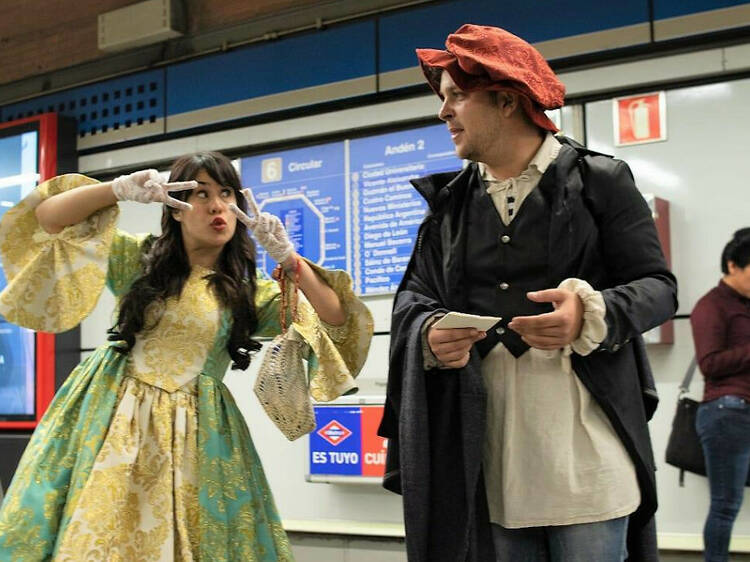 El teatro vuelve al metro de Madrid esta semana