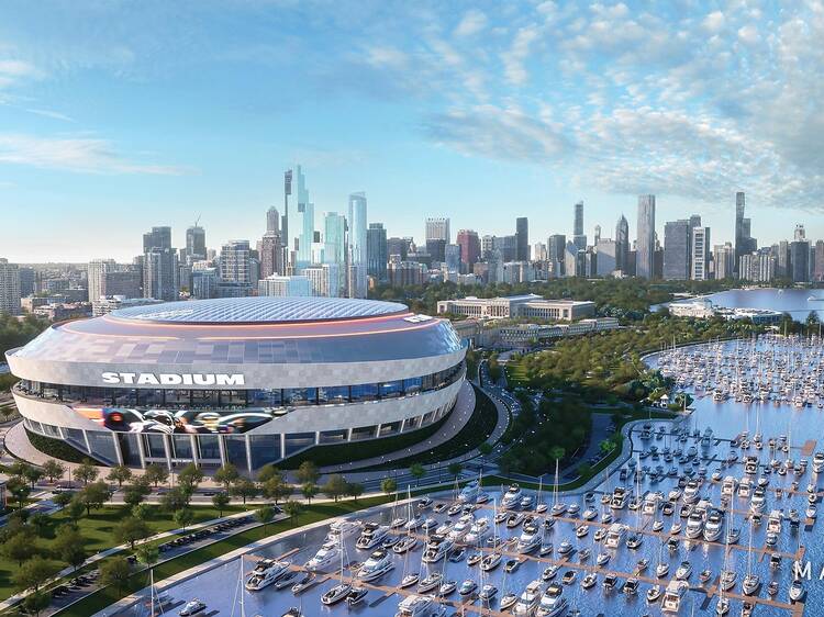 Take a look at the new proposed stadium for the Chicago Bears