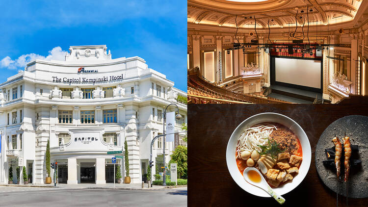 Learn about the heritage of Capitol Singapore and Chijmes with special afternoon tea deals, guided tours, film screenings, and more