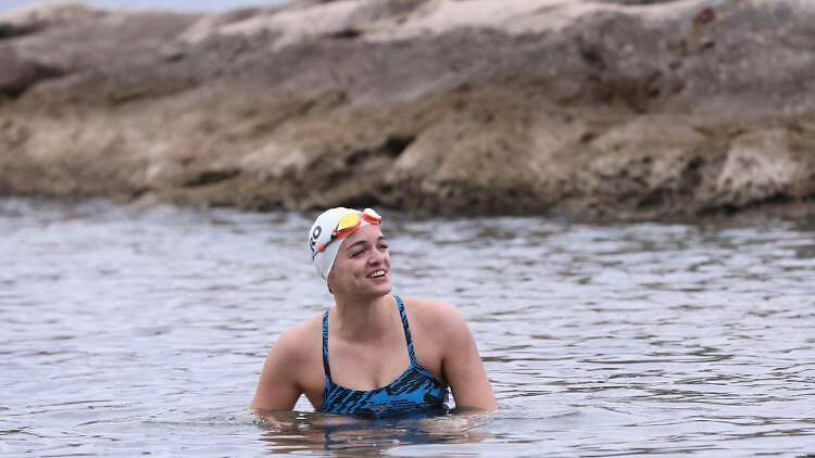 Top Croatian endurance swimmer takes on Dalmatian island challenge