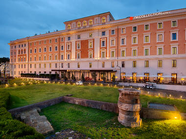 NH Collection Roma Palazzo Cinquecento โรงแรมหรูติดกับสถานีรถไฟกรุงโรม NH Collection Roma Palazzo Cinquecento โรงแรมหรูติดกับสถานีรถไฟกรุงโรม