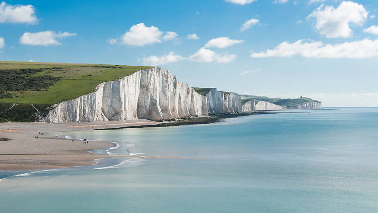 Seven sisters on a sunny day 