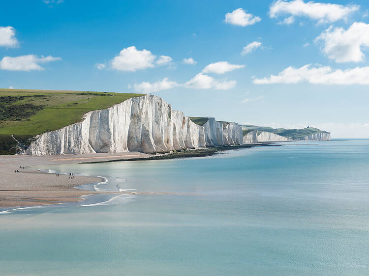 Seven sisters on a sunny day 