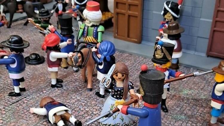 La historia de Madrid en más de 300 Playmobil