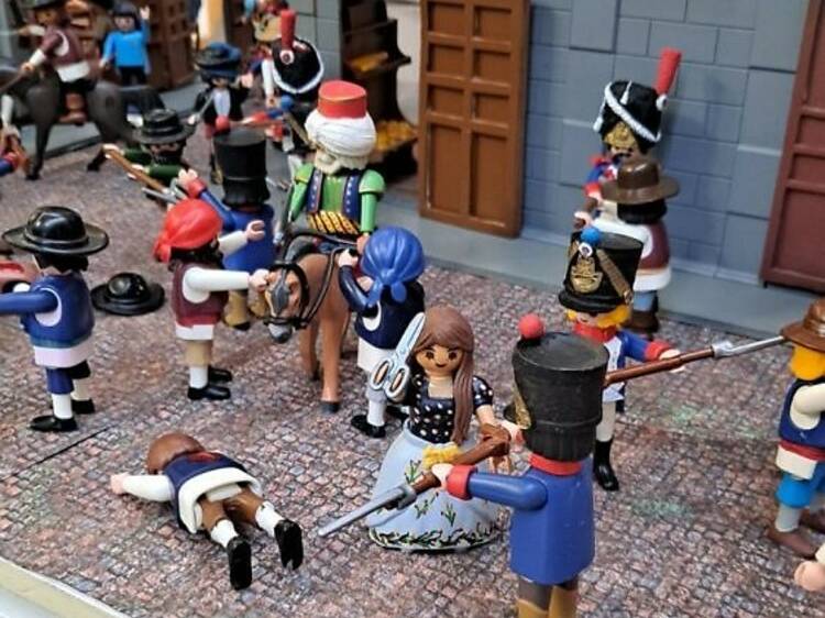 La historia de Madrid en más de 300 Playmobil