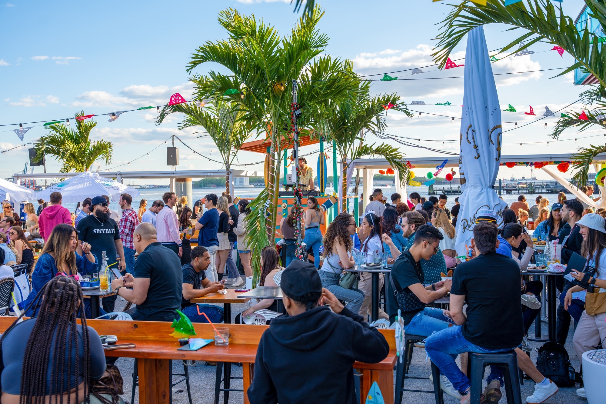 Watermark Beach is back for summer at the Seaport