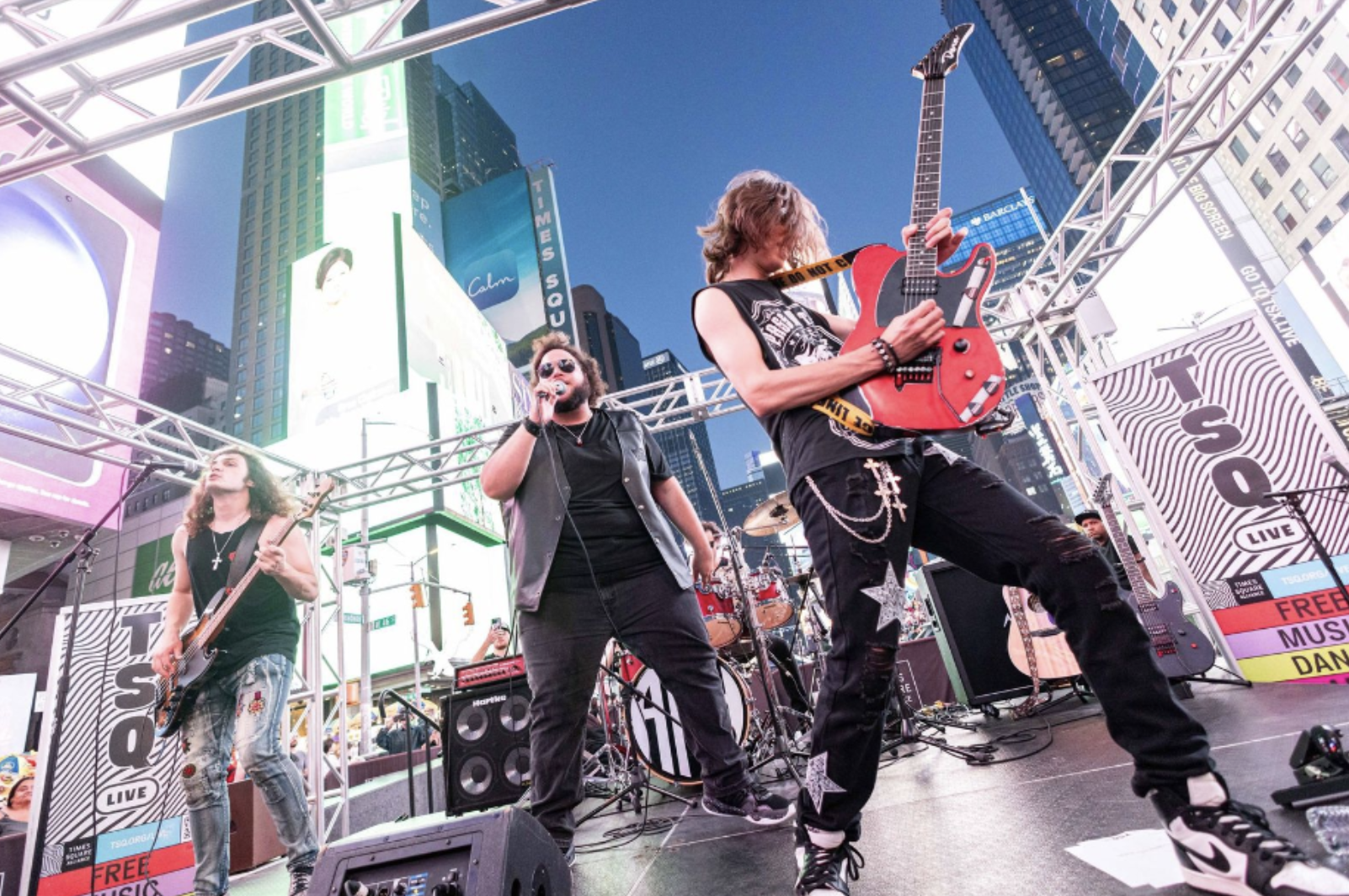 Over 80 free shows are taking over Times Square this summer