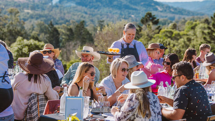 Scenic Rim Eat Local Month, long lunch