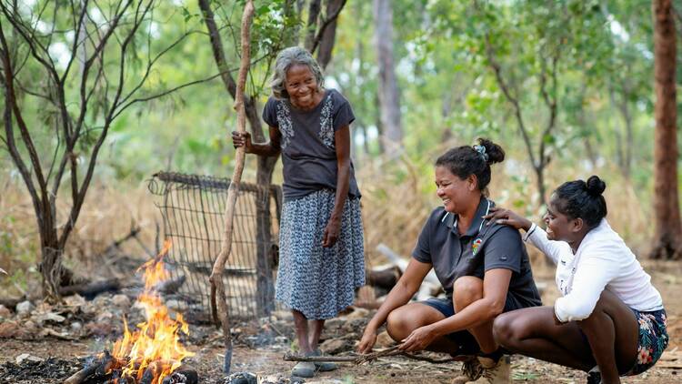 Traditional cooking Taste of Kakadu