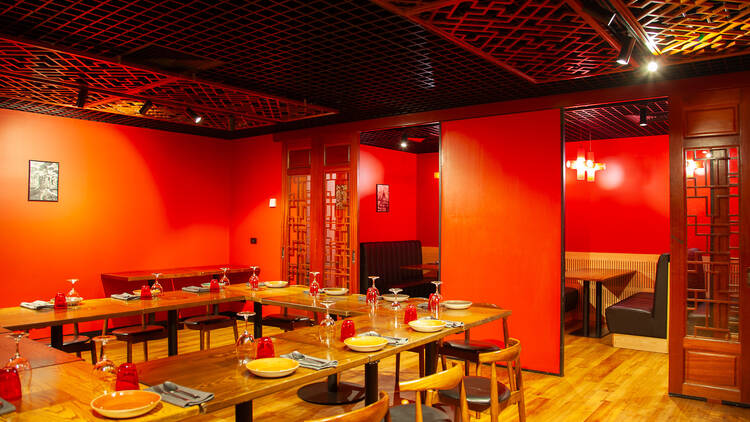 Private dining room at Red Spice Road.