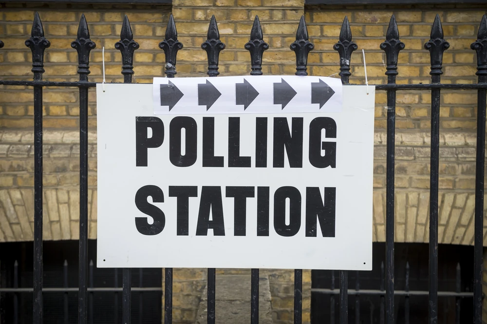 Polling Station, London, UK