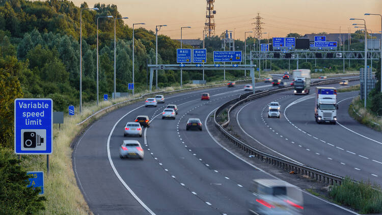 M5 motorway, England