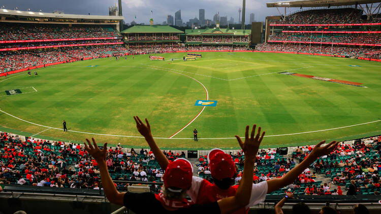 a footy match