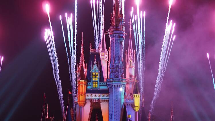 Tokyo Disneyland fireworks