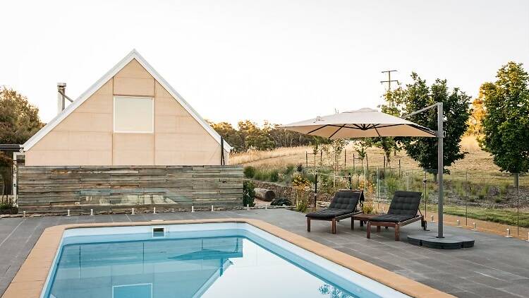 The luxurious barn in Gundaroo