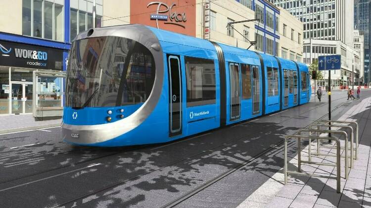 Birmingham new metro route